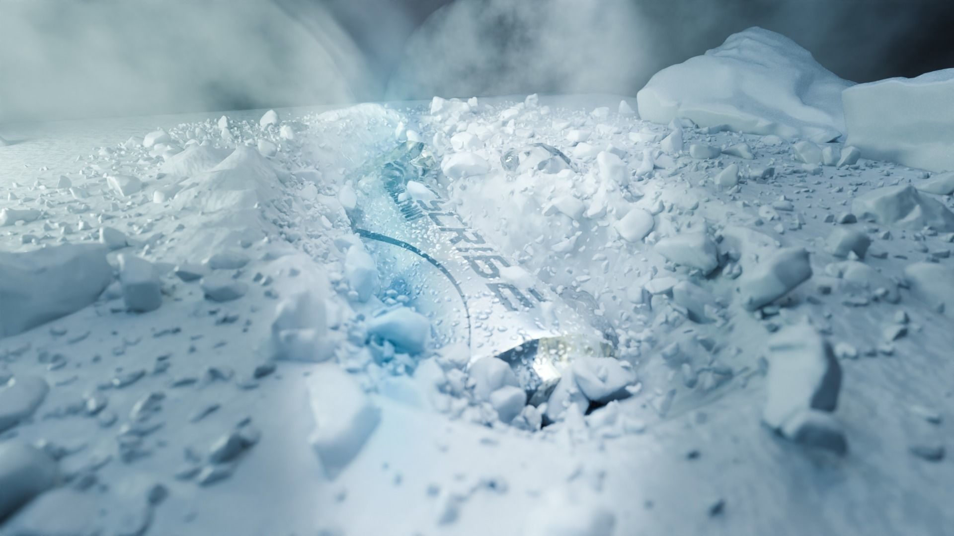 Blender Ice beverage commercial 3D model_3