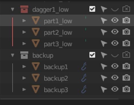 Evilish Dagger Low-poly 3D model_19