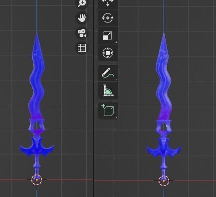 Evilish Dagger Low-poly 3D model_12