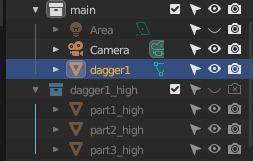 Evilish Dagger Low-poly 3D model_18