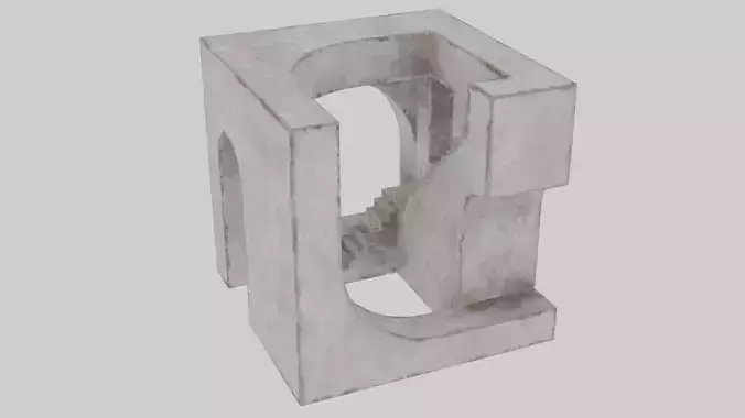 Abstract Stairs Sculpture 