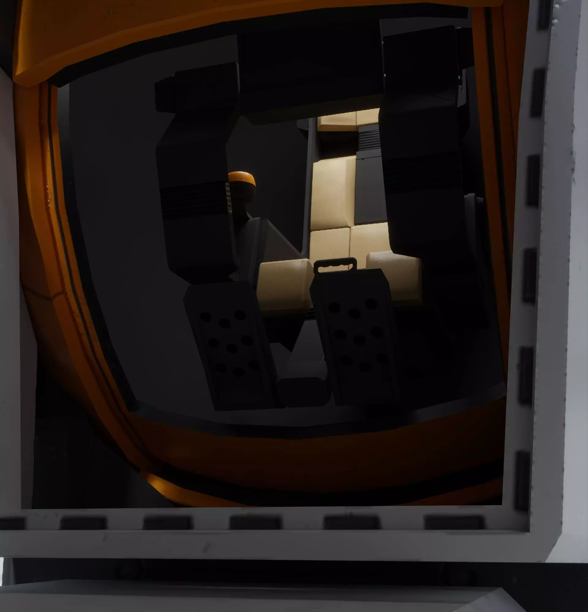 Nu gundam RX-93 Blender version 3D model_26