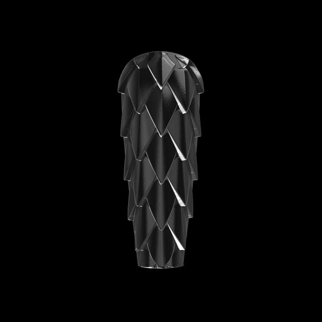 Dragon Scales 3D Nail Tips 3D print model_1