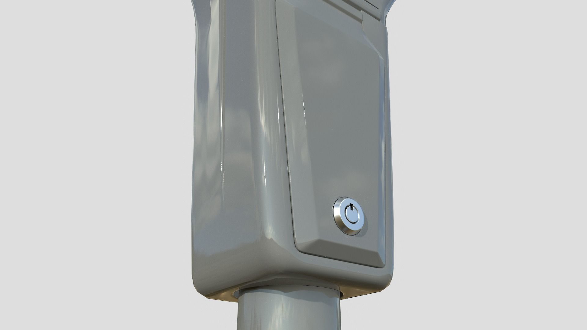 Parking Meter Collection Low-poly 3D model_17