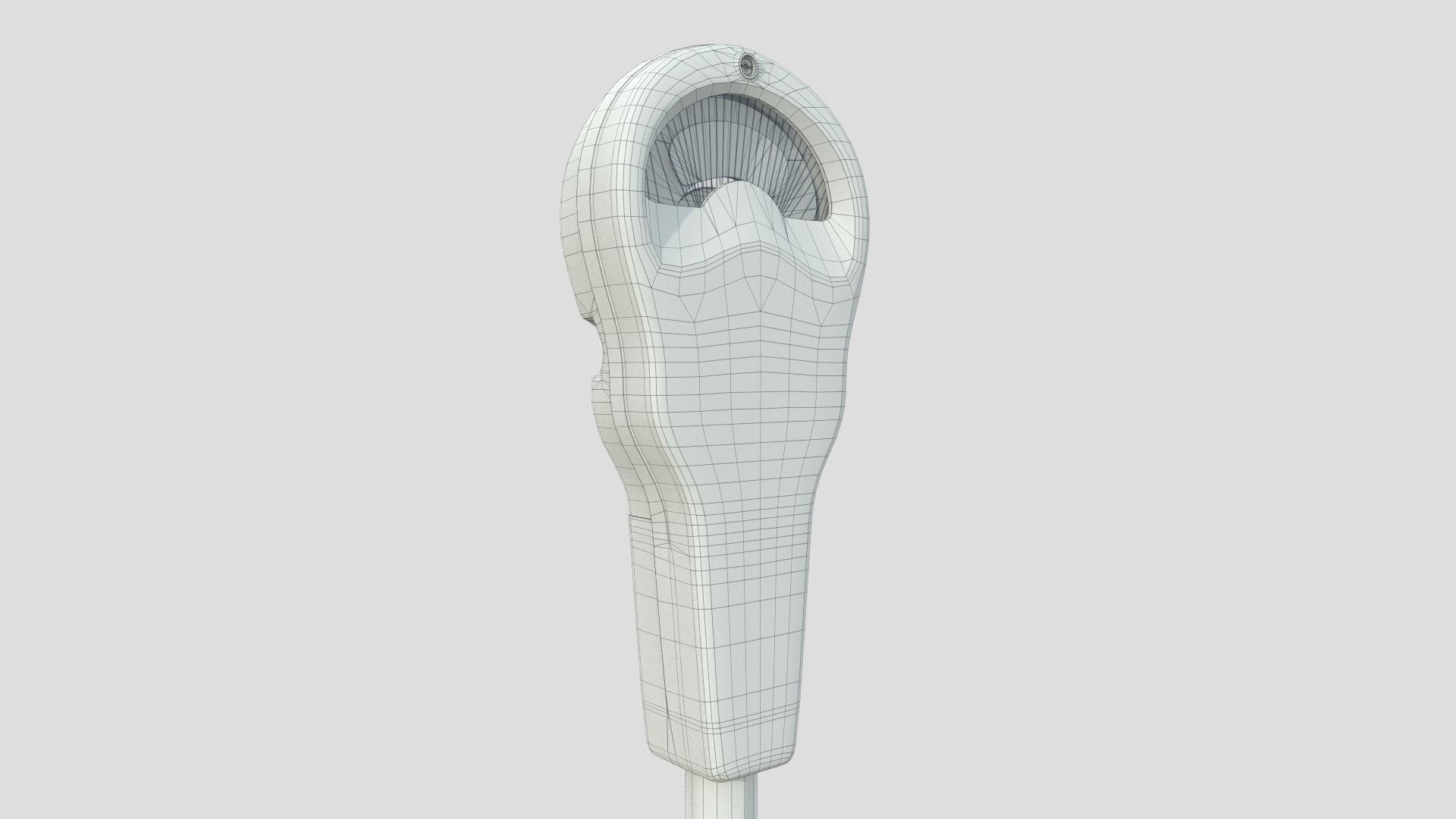 Parking Meter Collection Low-poly 3D model_23