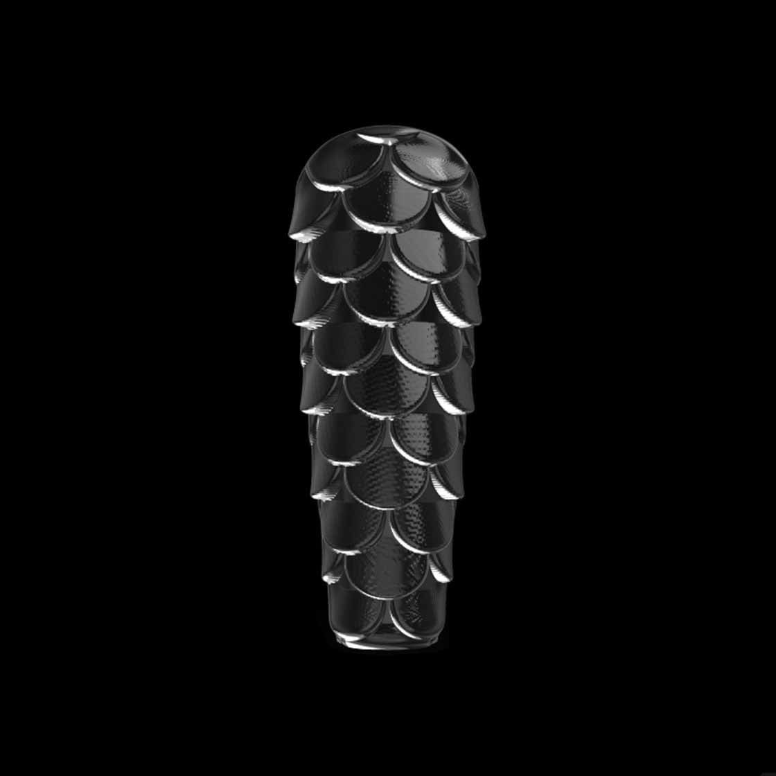 Mermaid Scales 3D Nail Tips 3D print model_1