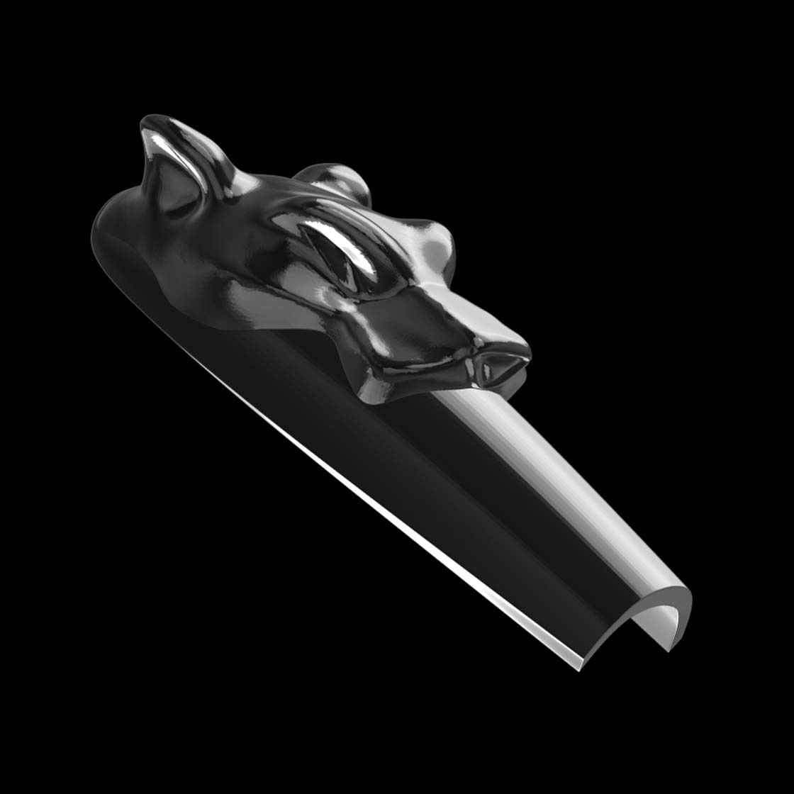 Panther 3d Nail Tips 3D print model_1