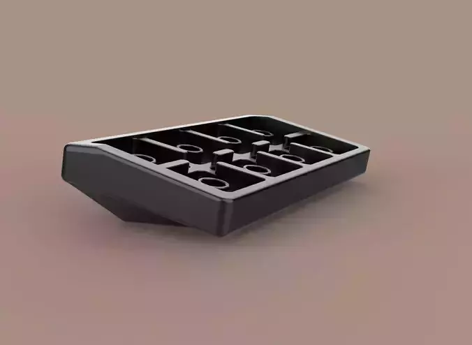 Keyboard Keycap Tray 3D print model
