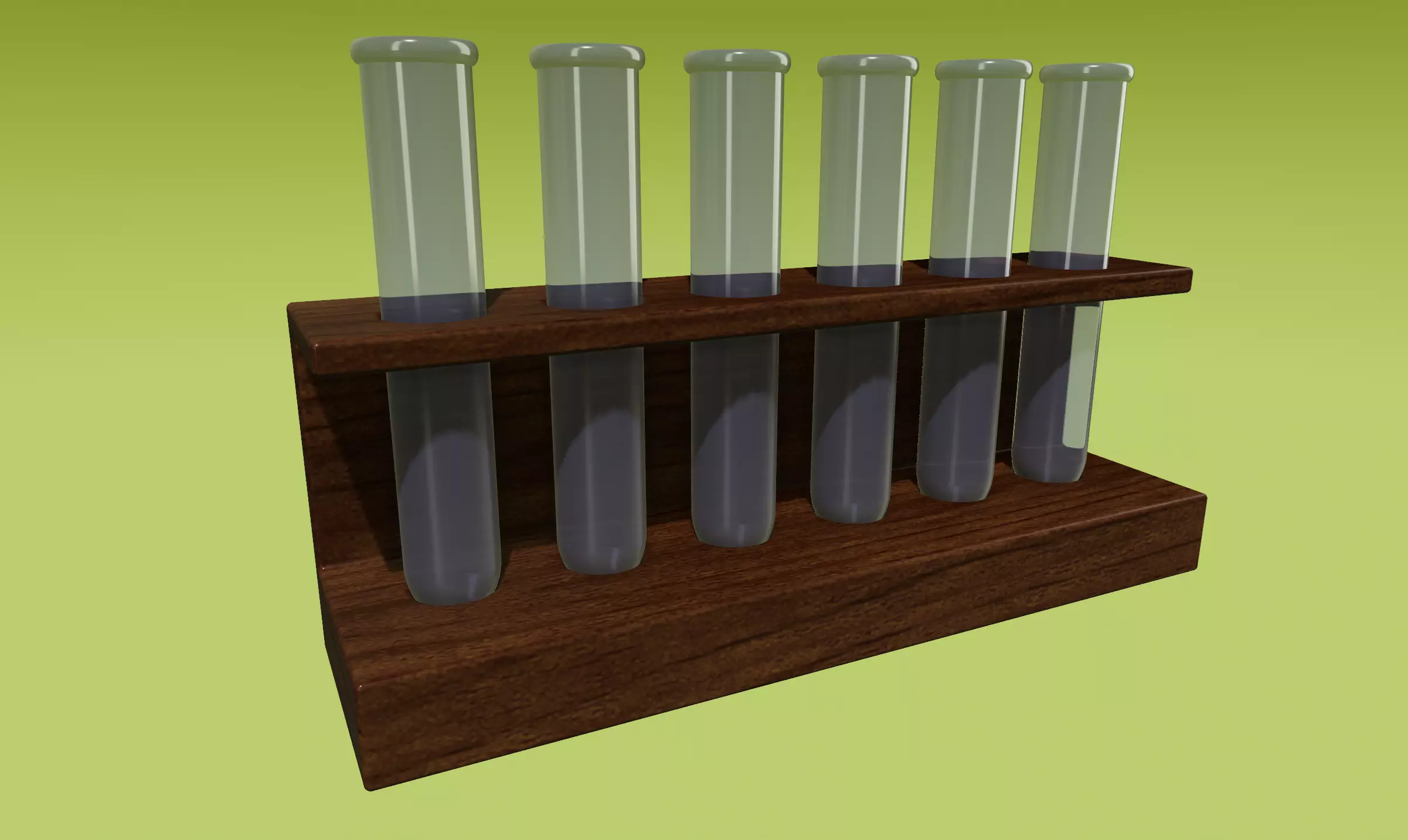 Dollhouse Miniature Test Tube set 3D print model_0