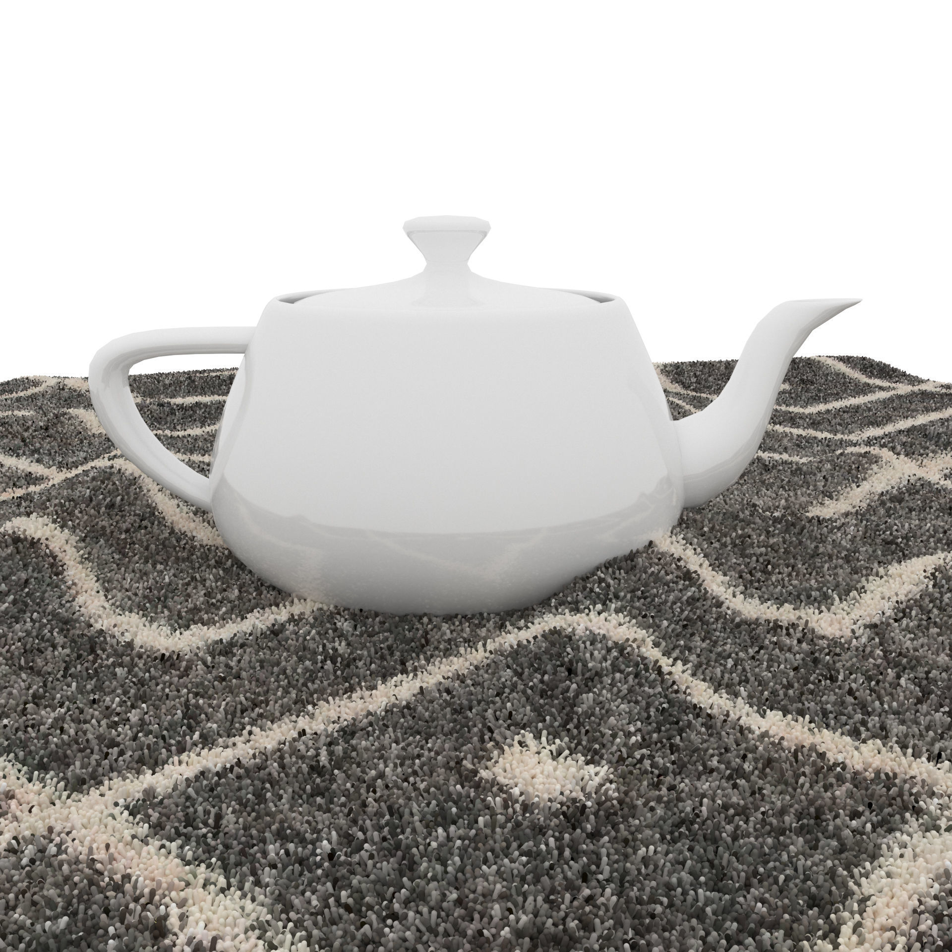 Rugs No 954 Low-poly 3D model_8