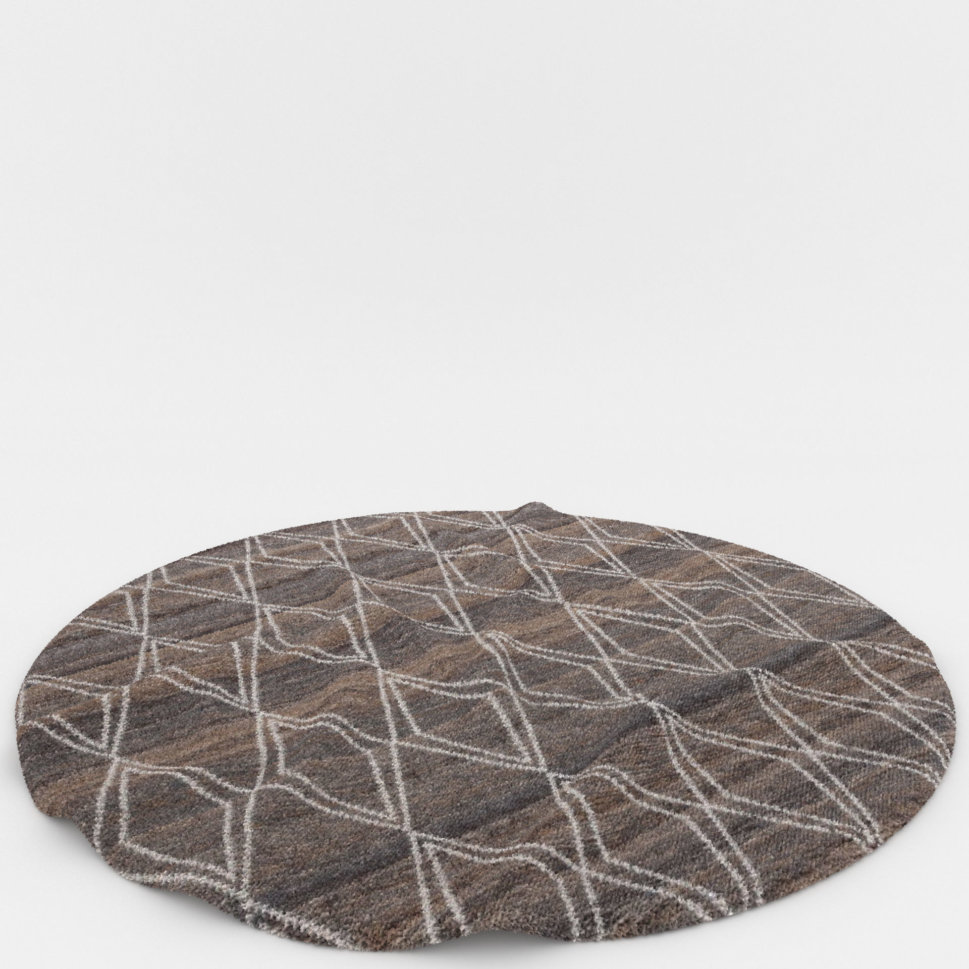 Rugs No 954 Low-poly 3D model_7