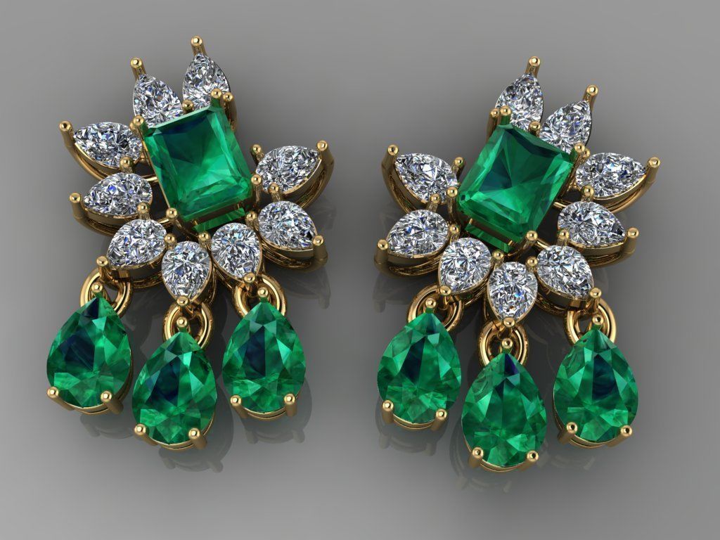 EARING FASION  3D model_1