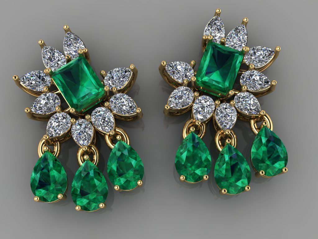 EARING FASION  3D model_3