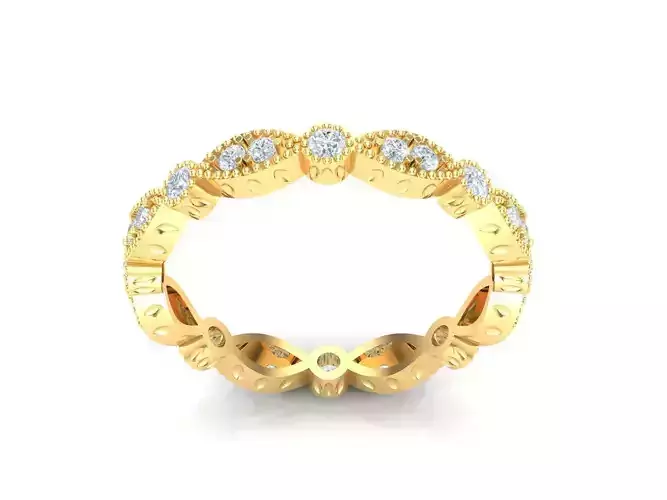 Women Wedding  Engagement Ring Gold Diamond Female 1WR238