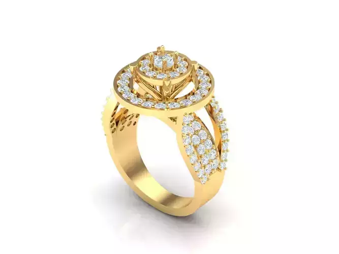 Women Wedding Engagement Ring Silver Diamond Female 1WR220