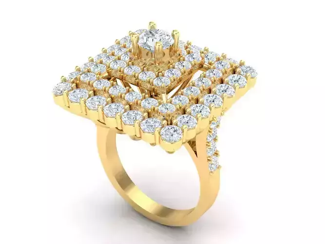 Premium Solitaire Diamond Engagement Ring For Women 1WR199