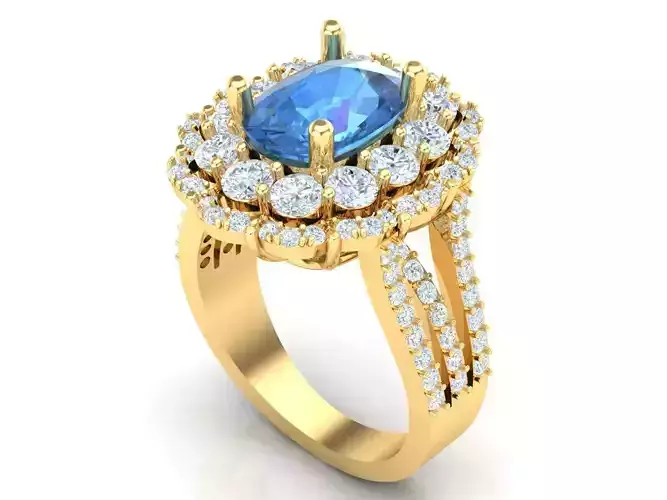 Premium Solitaire Diamond Engagement Ring For Women 1WR188