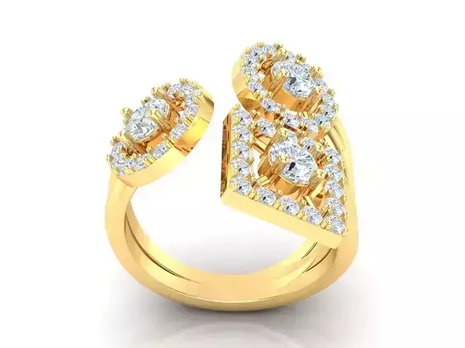 Premium Solitaire Diamond Engagement Ring For Women 1WR187