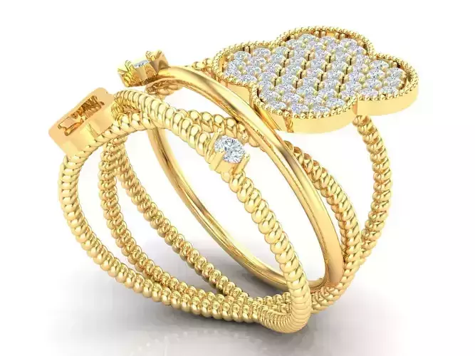 Premium Solitaire Diamond Engagement Ring For Women 1WR182