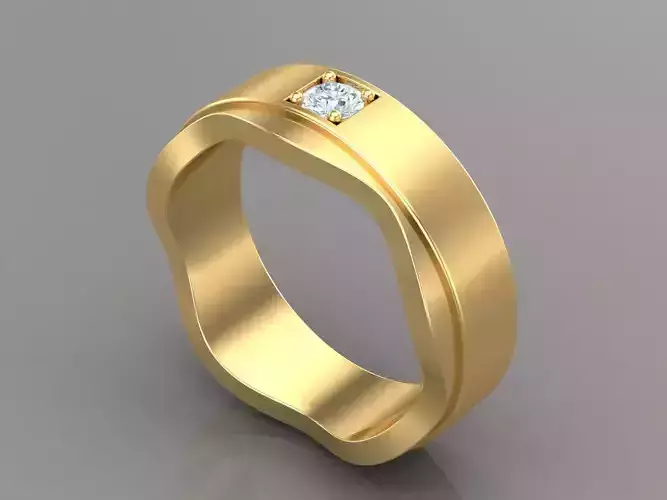 Premium Solitaire Diamond Engagement Ring For Women 1WR175