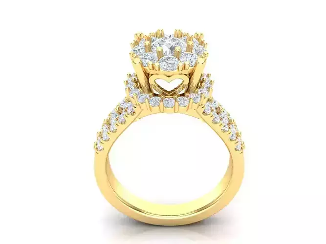 Premium Solitaire Diamond Engagement Ring For Women 1WR171