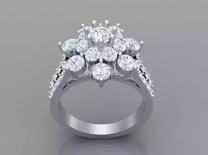 Premium Solitaire Diamond Engagement Ring For Women 1WR170