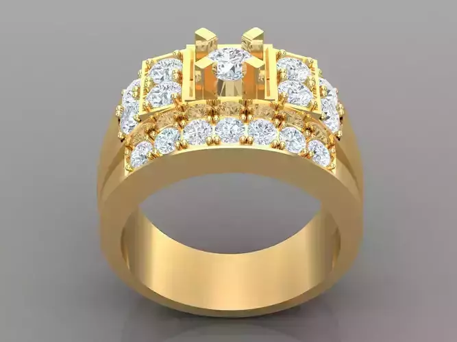 Premium Solitaire Diamond Engagement Ring For Women 1WR167