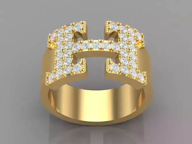 Premium H Diamond Engagement Ring For Women 1WR164