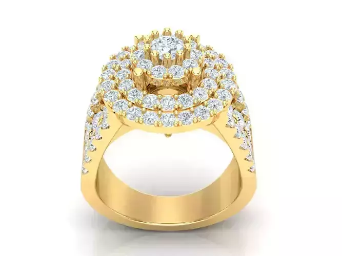 Premium Solitaire Diamond Engagement Ring For Women 1WR160