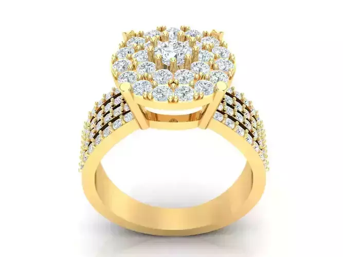 Premium Solitaire Diamond Engagement Ring For Women 1WR158