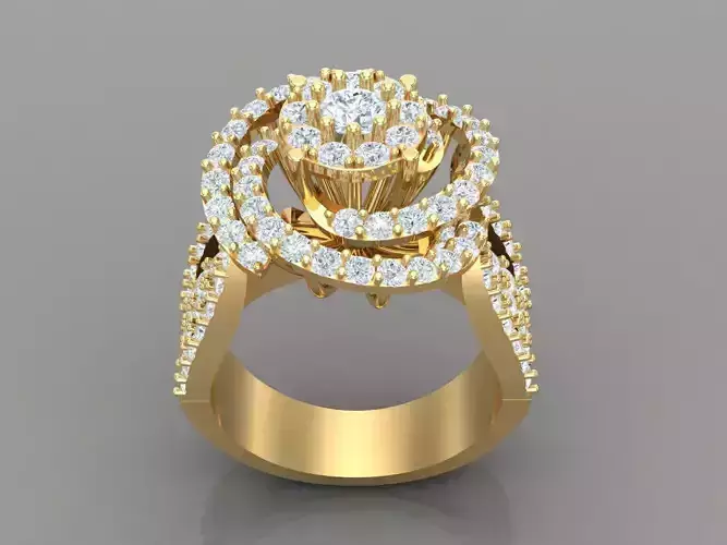 Premium Solitaire Diamond Engagement Ring For Women 1WR155