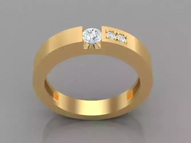 Premium Solitaire Diamond Engagement Ring For Women 1WR154