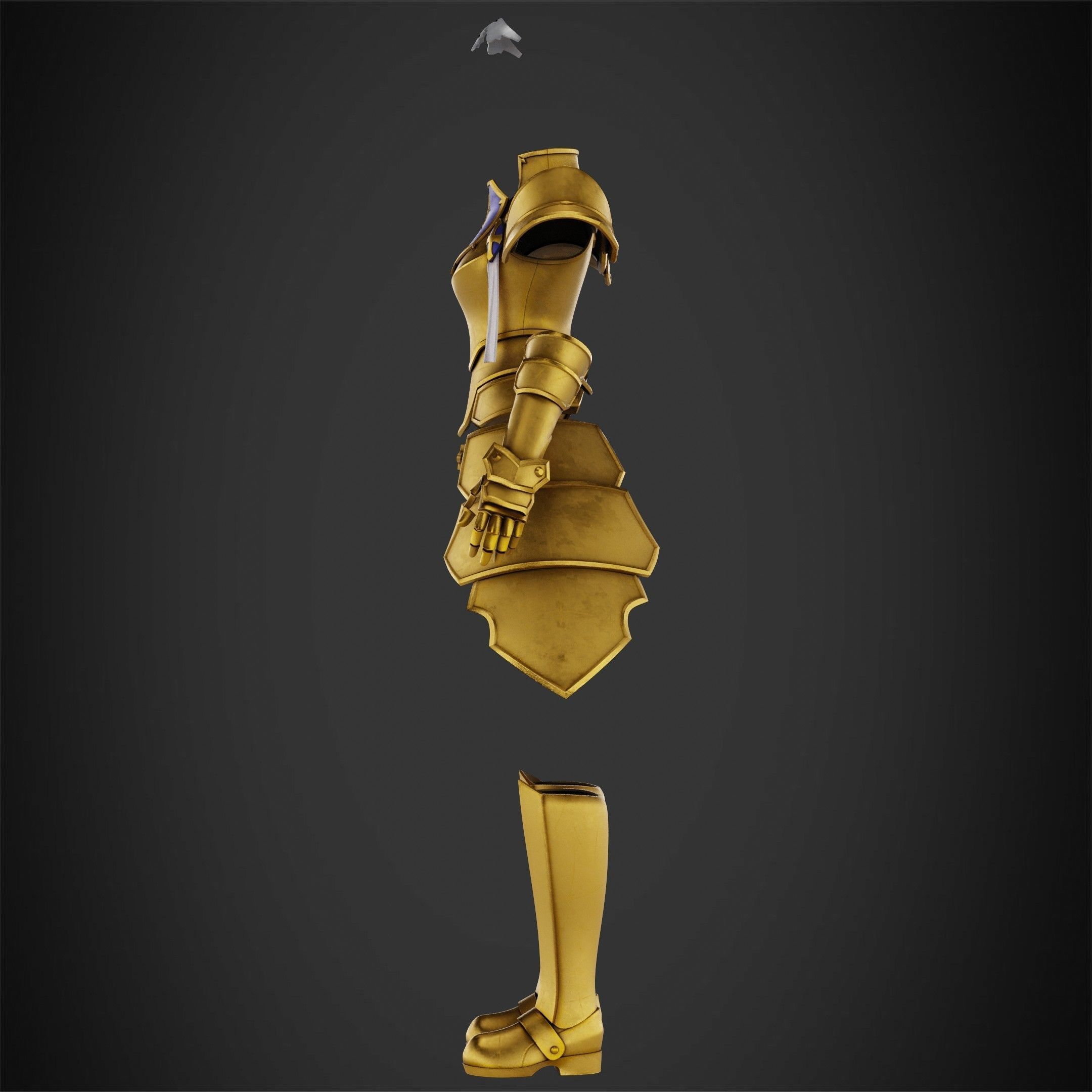 Sword Art Online Alice Integrity Armor for Cosplay 3D print model_4