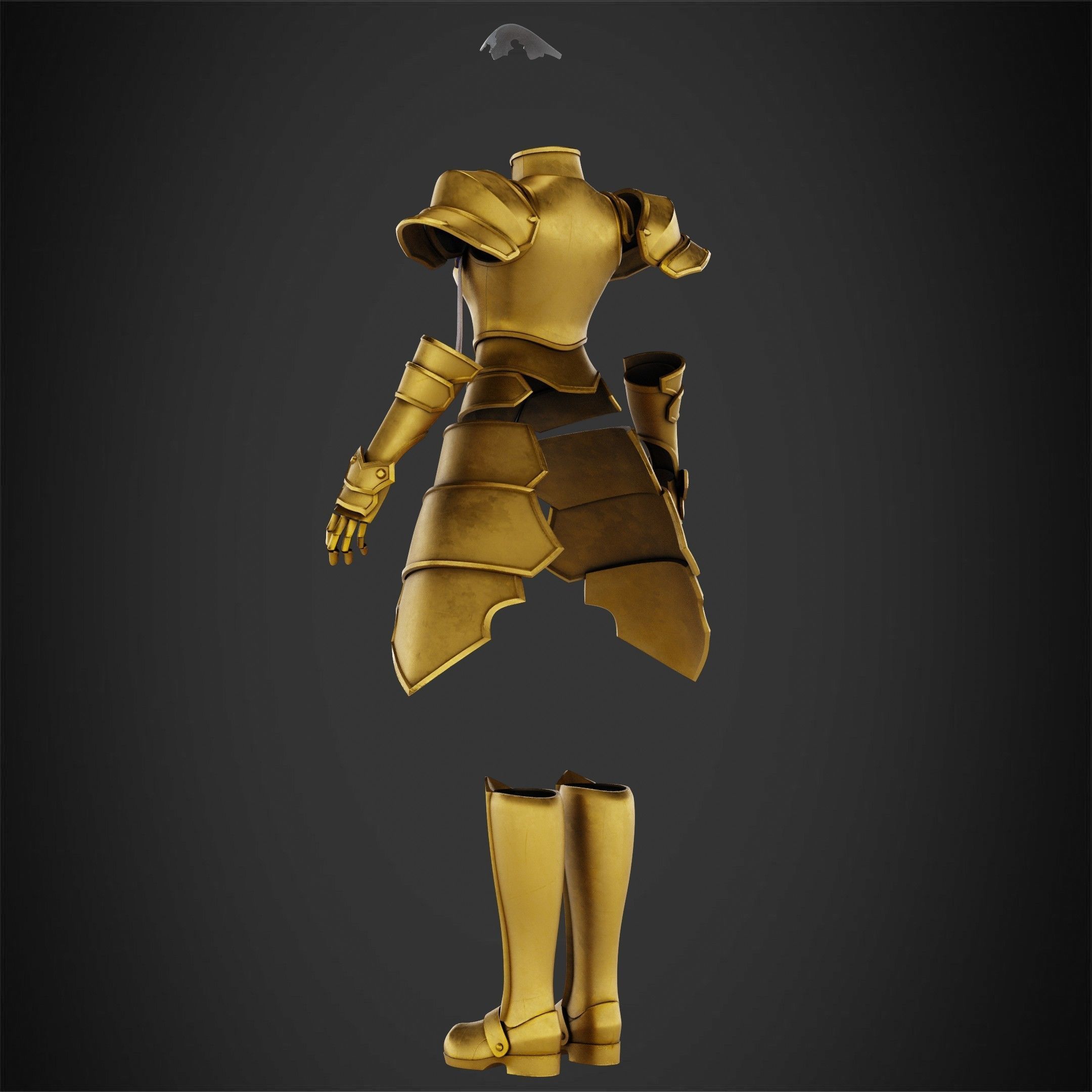 Sword Art Online Alice Integrity Armor for Cosplay 3D print model_5