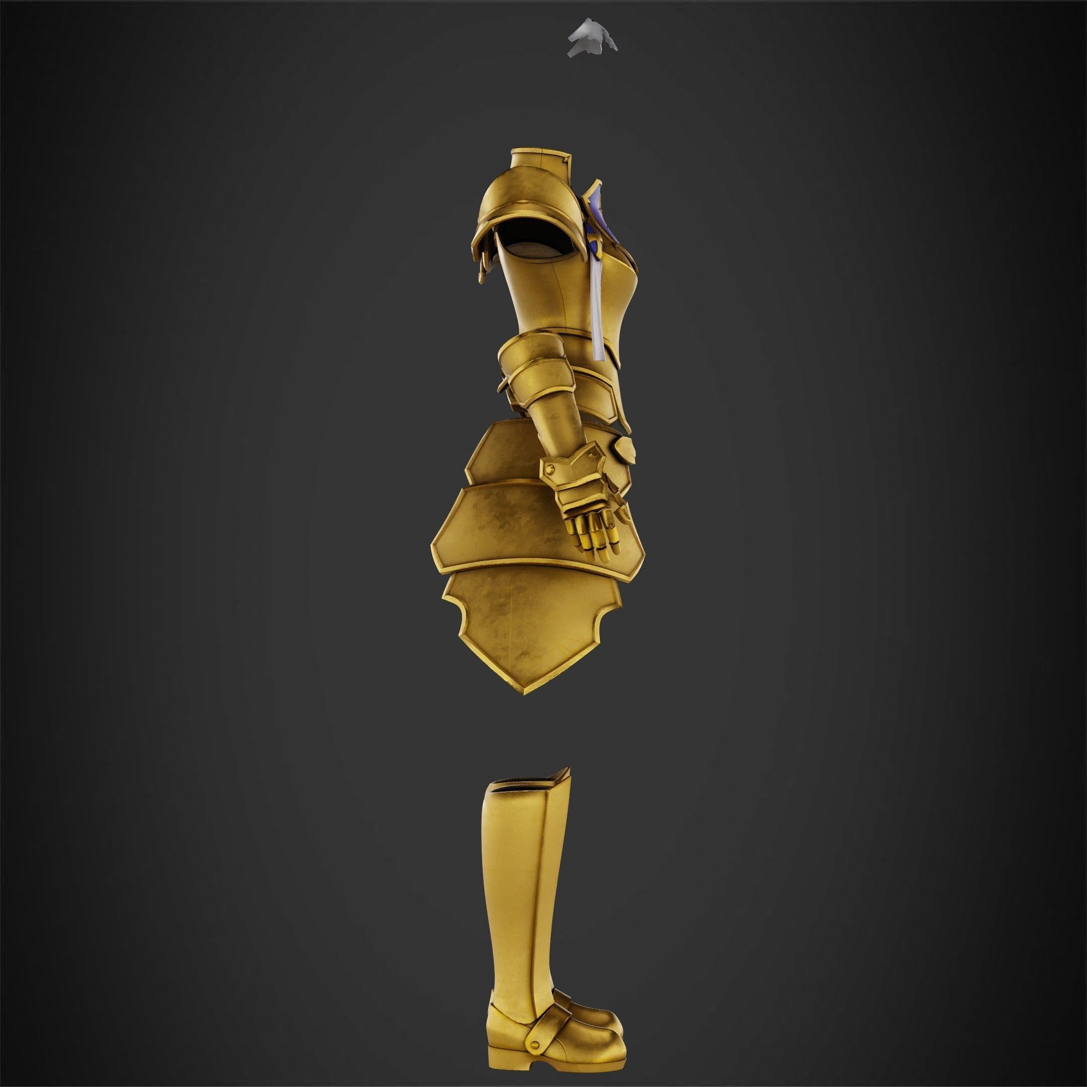 Sword Art Online Alice Integrity Armor for Cosplay 3D print model_8