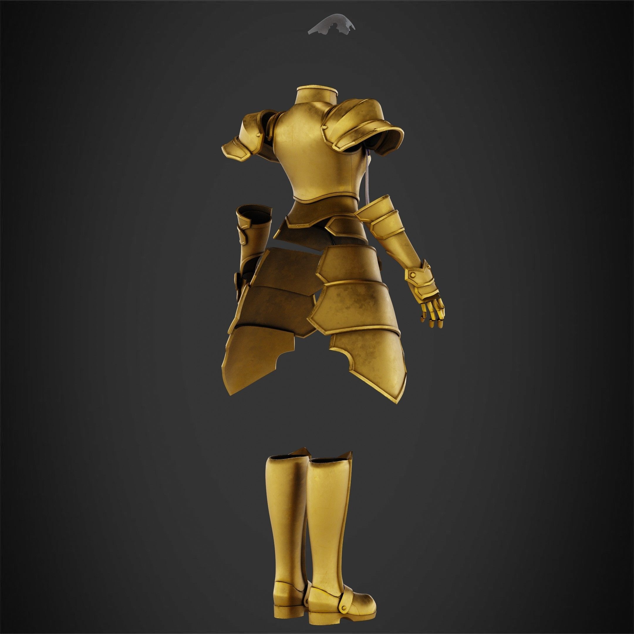 Sword Art Online Alice Integrity Armor for Cosplay 3D print model_7