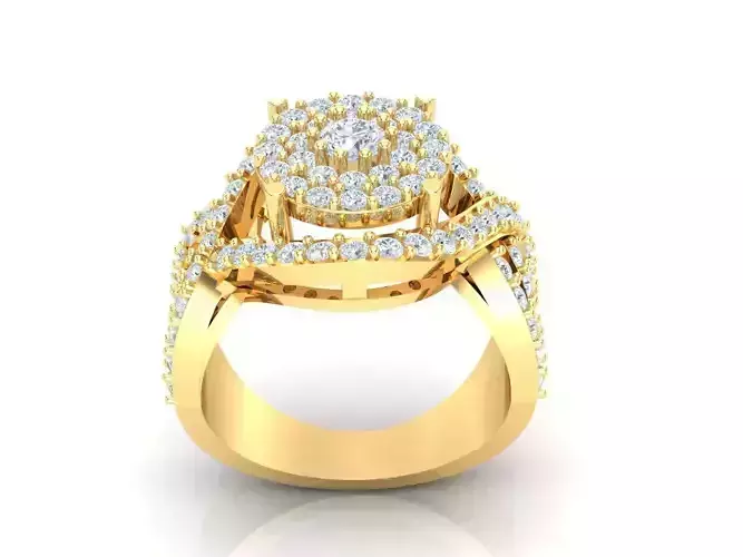 Premium Solitaire Diamond Engagement Ring For Women 1WR148