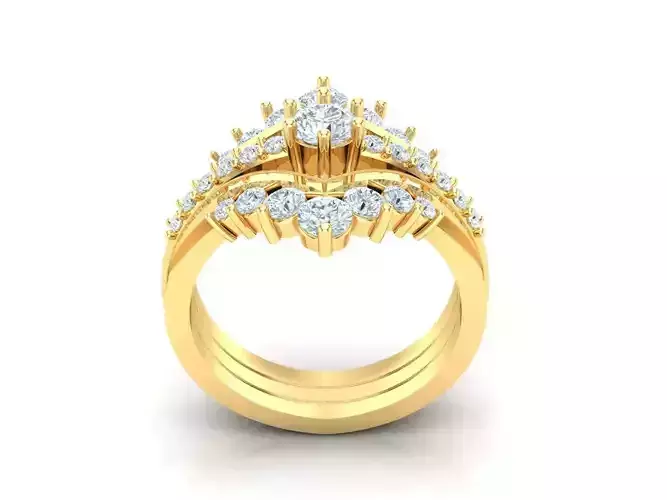 Premium Solitaire Diamond Engagement Ring For Women 1WR143