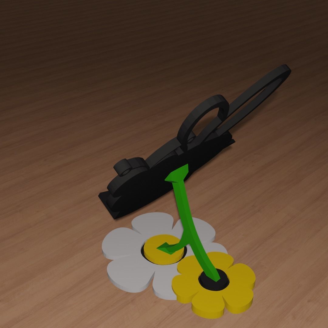 Bumble Bee Phone Stand 3D print model_3