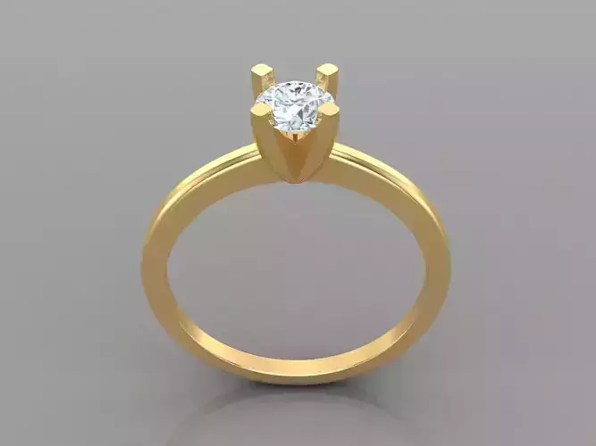 Premium Solitaire Diamond Engagement Ring For Women 1WR135