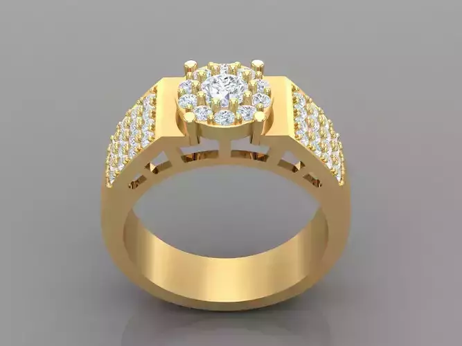 Premium Diamond Engagement Ring For Men 1WR133