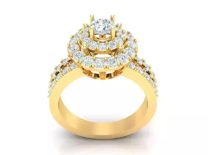 Premium Solitaire Diamond Engagement Ring For Women 1WR125
