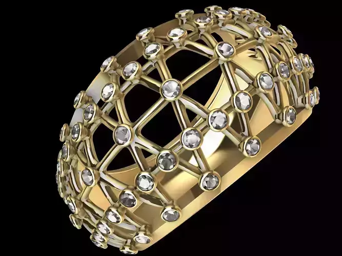 Art Deco Classic  Diamond Ring
