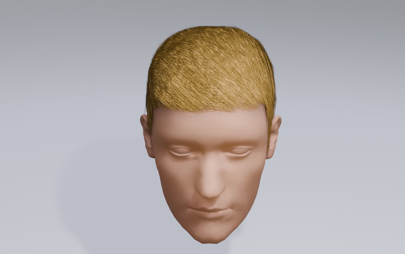 3D model Male short hair 3d Model VR / AR / low-poly | CGTrader