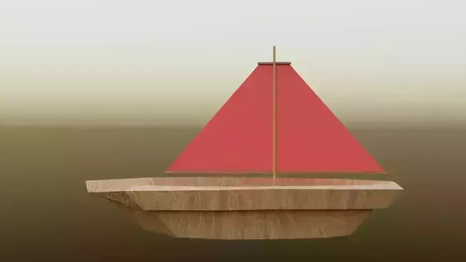 Low poly Boat