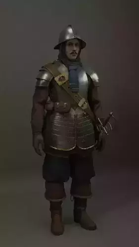Knight 3D model