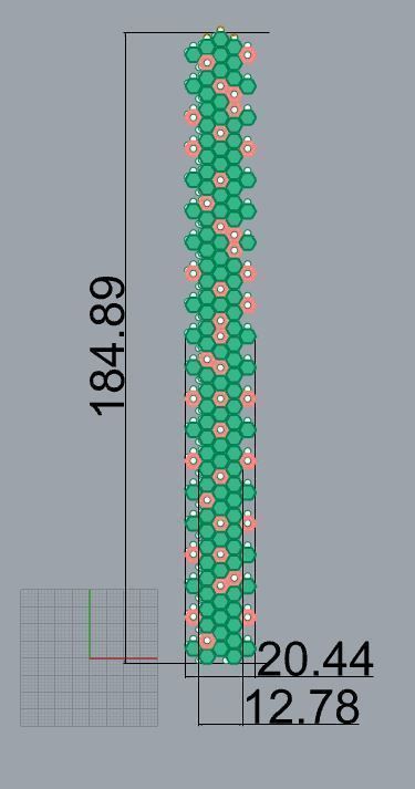 Bee Chain with newlook 3D print model_8