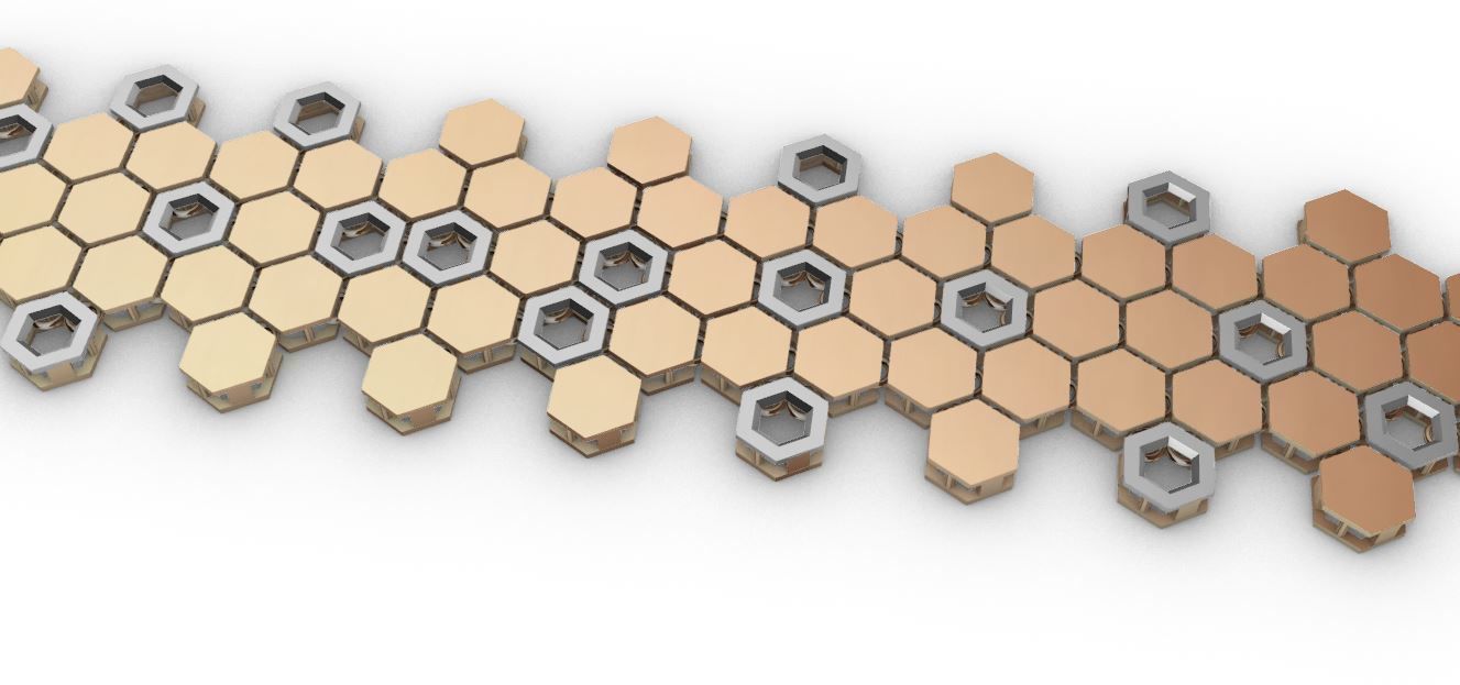 Bee Chain with newlook 3D print model_2