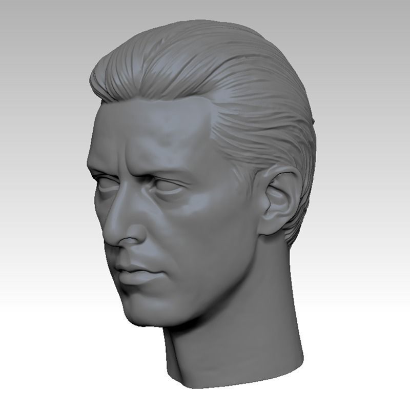 The Godfather 2 Al Pacino 1 Head sculpture 3D print model 3D print model_3