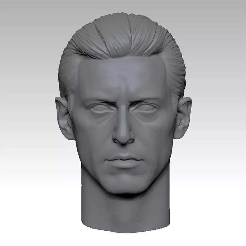 The Godfather 2 Al Pacino 1 Head sculpture 3D print model 3D print model_0